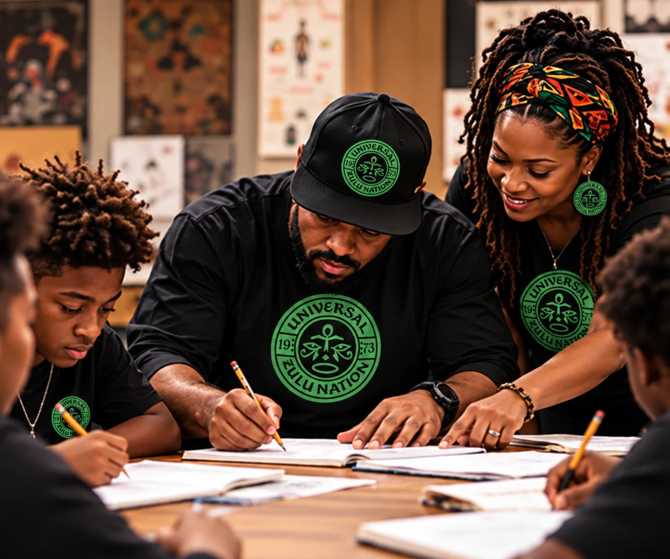 Community, education, wellness and culture photograph